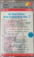 40 Best Sellers Most Outstanding Hits 1 Kaset