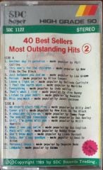 40 Best Sellers Most Outstanding Hits 2 Kaset