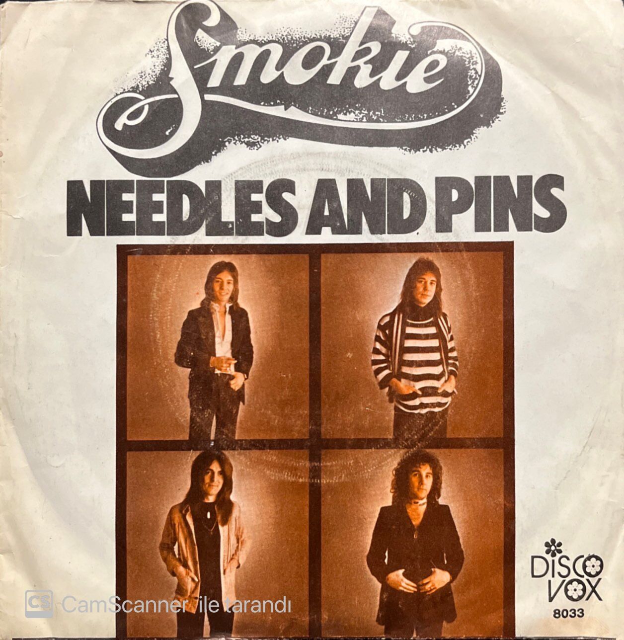Smokie Needles And Pins 45lik Plak