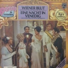 Johann Strauss Wiener Blut Çift LP Plak