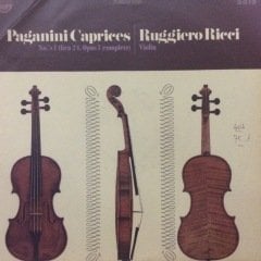 Paganini No.'s 1 Thuru 24, Opus 1 LP Plak
