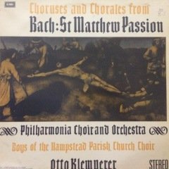 Bach St.Matthew Passion LP Plak