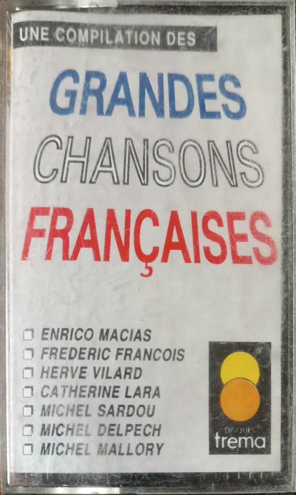 Grandes Chansons Françaises Kaset
