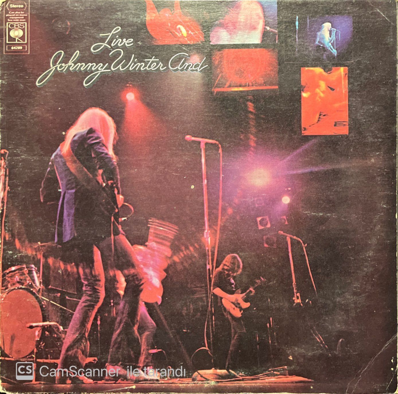 Johnny Winter And Live LP Plak