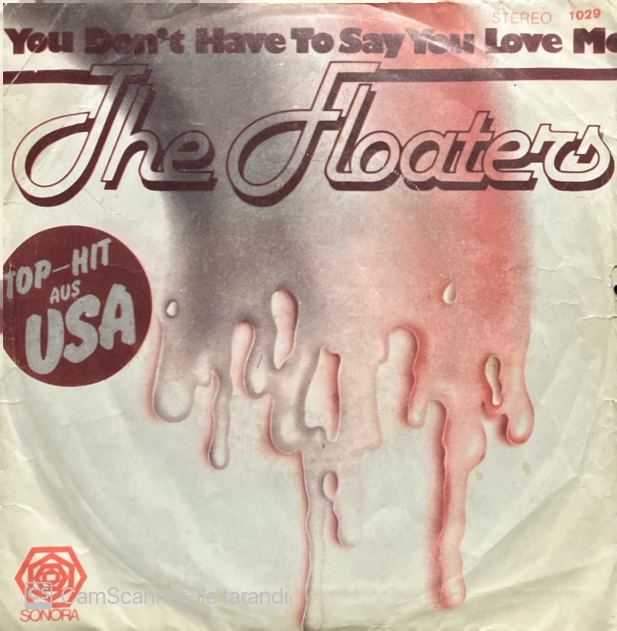The Floaters You Don't Have To Say You Love Me 45lik Plak