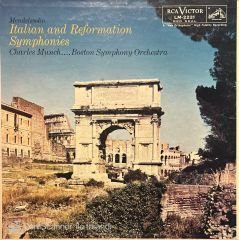 Mendelssohn Italian And Reformation Symphonies LP Plak