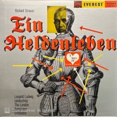 Richard Strauss Ein Heldenleben LP Plak