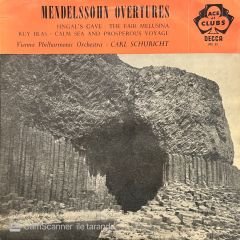 Mendelssohn Overtures LP Plak