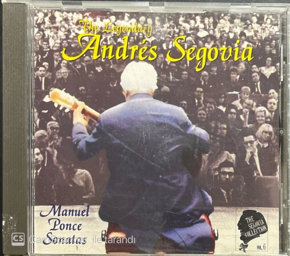 Andres Segovia Manuel Ponce Sonatas CD