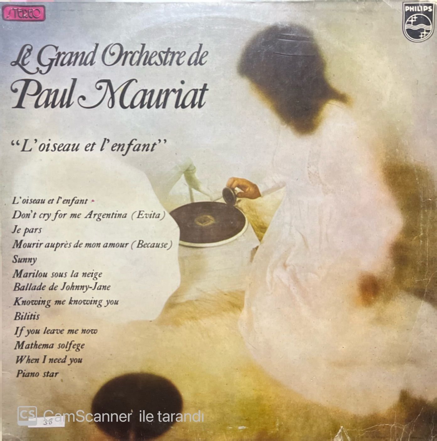 Paul Mauriat L'oiseau Et L' enfant LP Plak