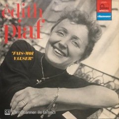 Edith Piaf Fais Moi Valser LP Plak