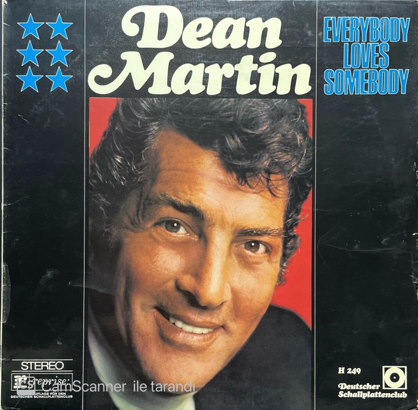 Dean Martin Everybody Loves Somebody LP Plak