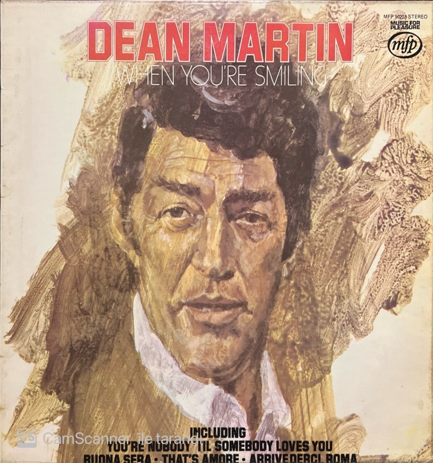 Dean Martin When You're Smiling LP Plak