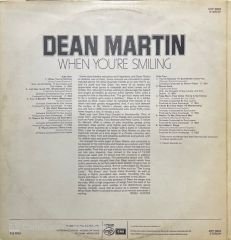 Dean Martin When You're Smiling LP Plak