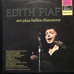 Edith Piaf Ses Plus Belles Chanson LP Plak