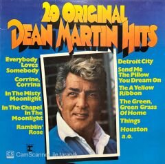 20 Original Dean Martin Hits LP Plak