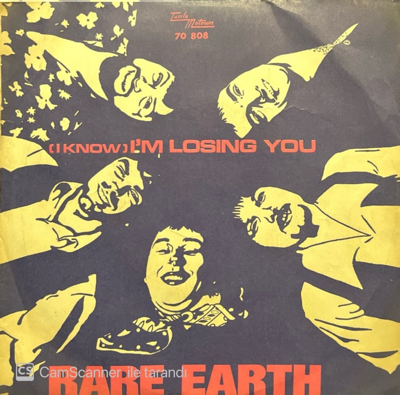 Rare Earth (I Know) I'm Losing Now 45lik Plak