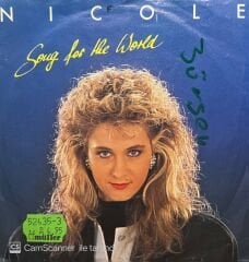 Nicole Song For The World 45lik Plak