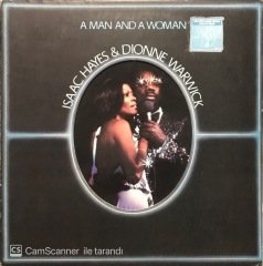Isaac Hayes & Dionne Warwick A Man And a Woman Çift LP Plak