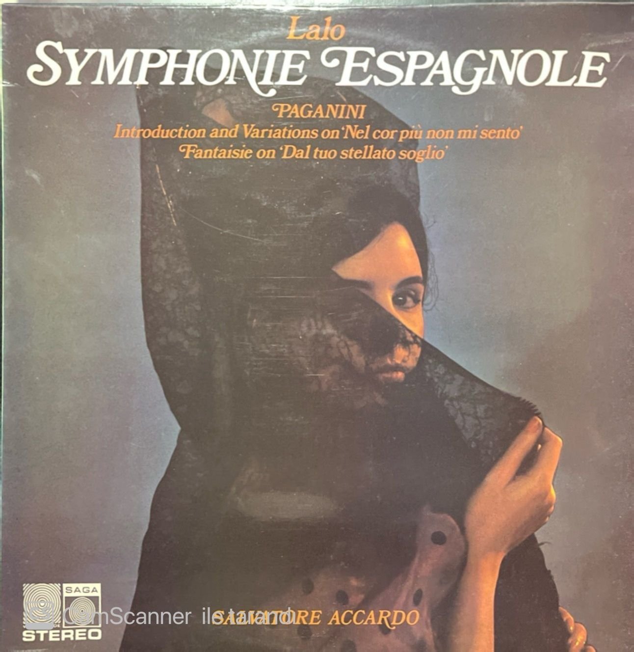 Paganini Lalo Symphonie Espagnole LP Plak