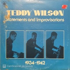 Teddy Wilson Statements And Improvisations 1934-1942 LP Plak