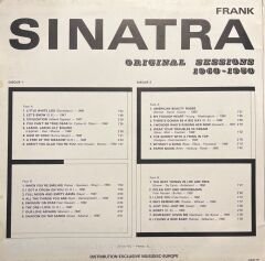 Frank Sinatra Original Session 1940-1950 Double LP Plak