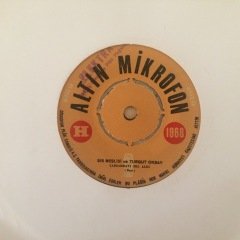 Sis Beşlisi ve Turgut Oksay Altın Mikrofon 1968 45lik Plak