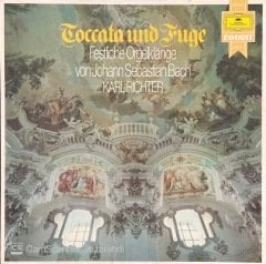 Joan Sebastian Bach Toccata Und Fuge LP Klasik Plak