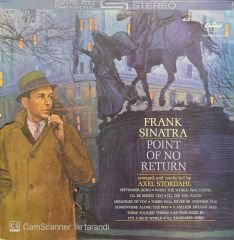 Frank Sinatra Point Of No Return LP Plak