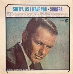 Frank Sinatra Softly, As I Leave You Sinatra LP Plak