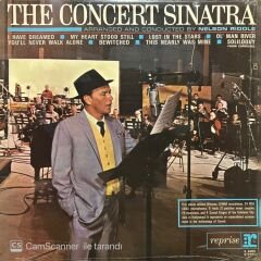 Frank Sinatra The Concert Sinatra LP Plak