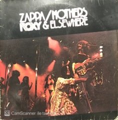 Zappa / Mothers Roxy & Elsewhere Double LP Plak