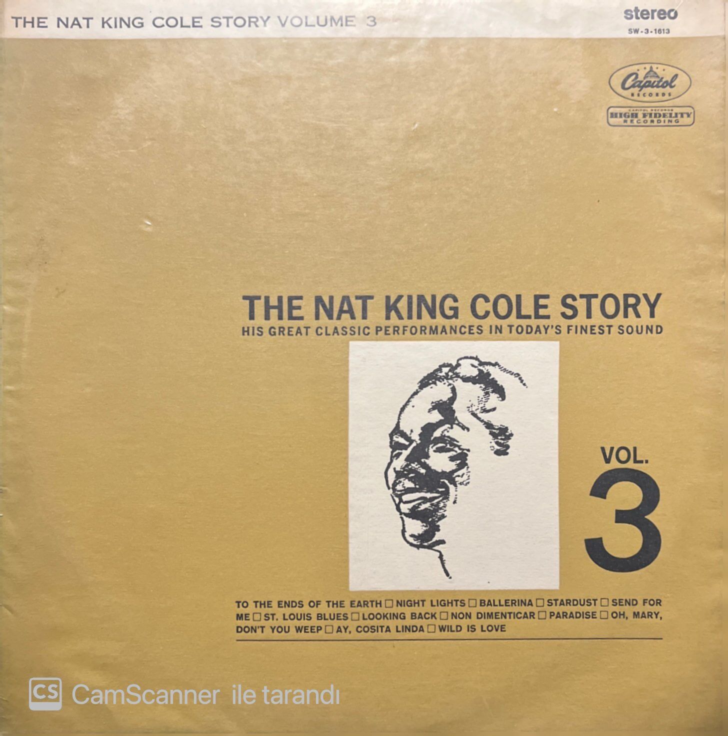 The Nat King Cole Story LP Plak