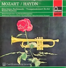 Mozart Haydn Eine Kleine Nachtmusik LP Klasik Plak