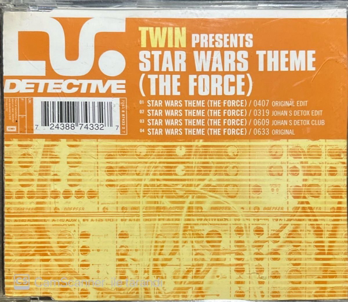 Star Wars Theme Maxi Single CD