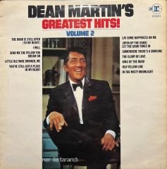 Dean Martin's Greatest Hits! Volume 2 LP Plak