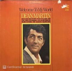 Dean Martin Welcome To My World LP Plak