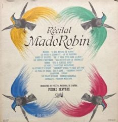 Mado Robin Recital LP Plak