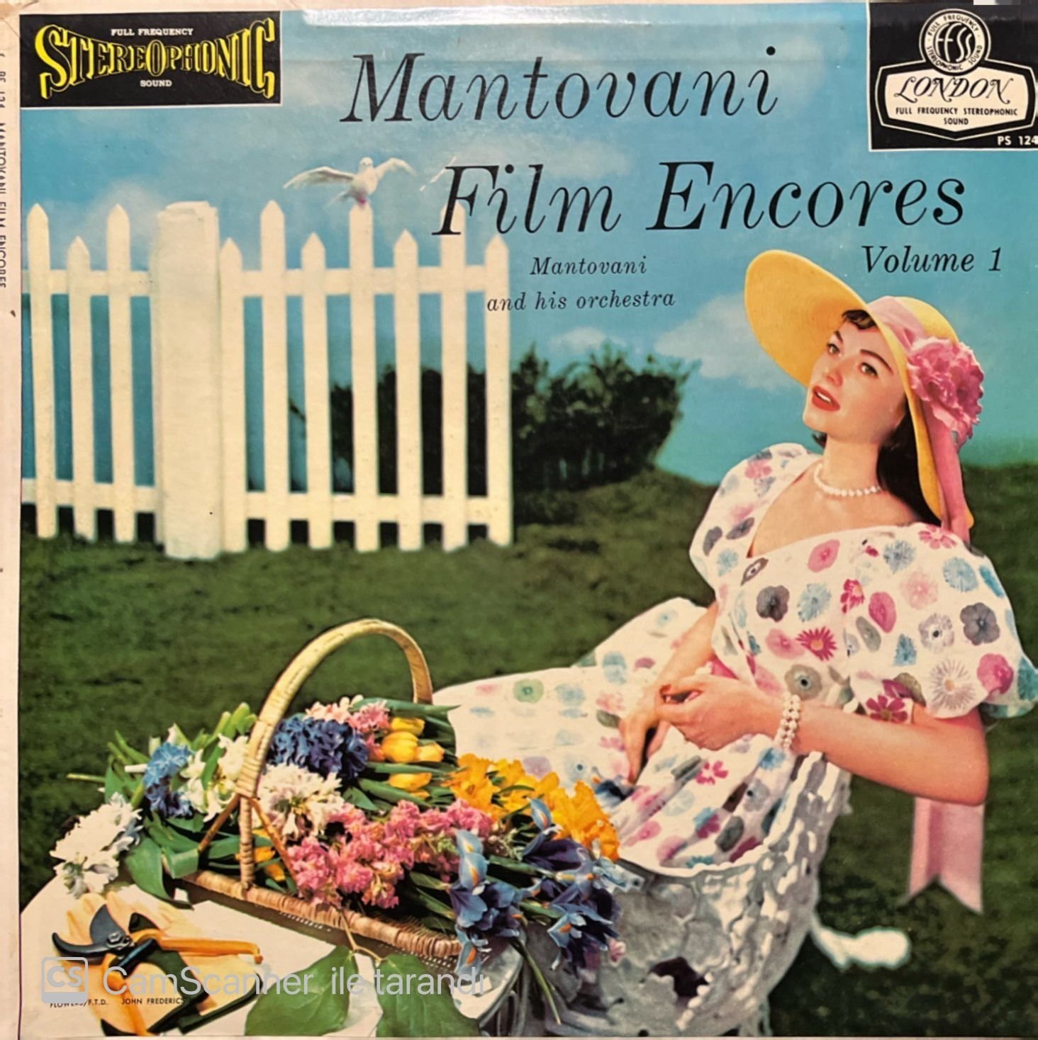 Mantovani Fil Encores Volume 1 LP Plak