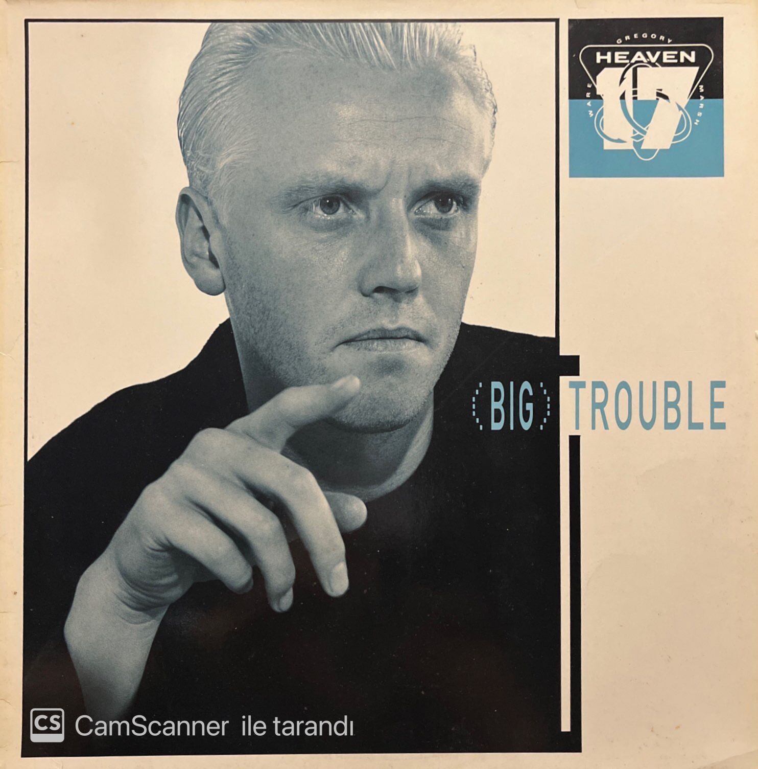 Heaven 17 Big Trouble LP Plak