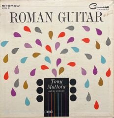 Tony Mottola And His Orchestra Roman Guitar LP Plak