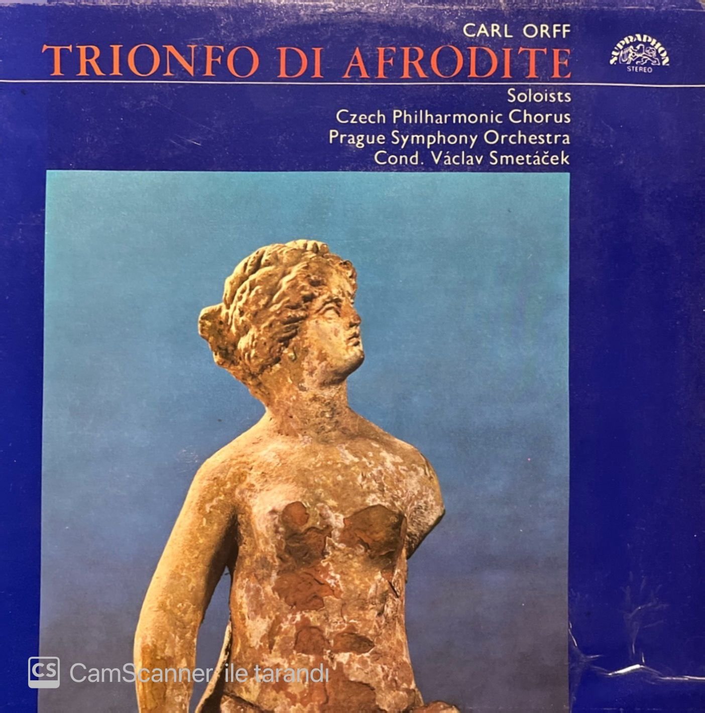 Carl Orff Trionfo Di Afrodite LP Plak