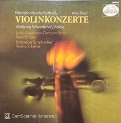 Max Bruch Violinkonzerte LP Klasik Plak