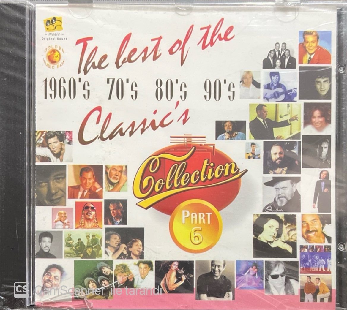 The Best Of The 1960's 70's 80's 90's Classics Part 6 Açılmamış Jelatininde CD