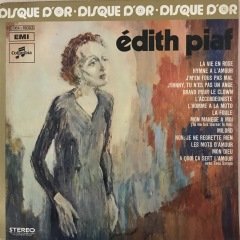 Edit Piaf Le Disque D'or De LP Plak