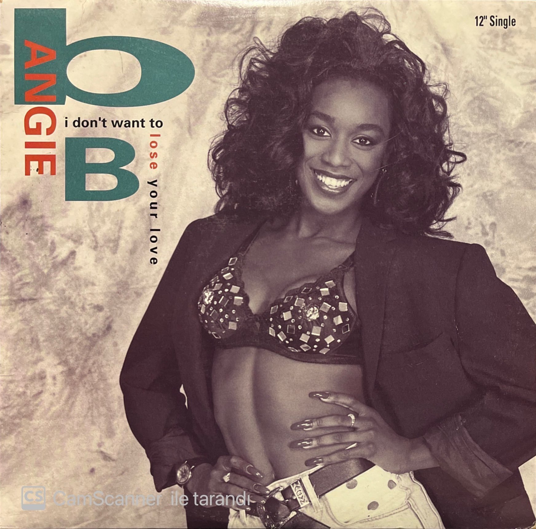B Angie B I Don't Want To Lose Your Love Maxi Single LP Plak