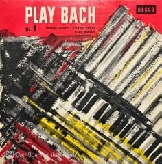 Jacques Loussier Play Bach LP Plak