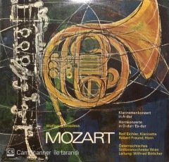 Mozart Klarinetten Konzert LP Klasik Plak