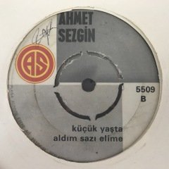 Ahmet Sezgin Bir Kadeh Susuz Rakı 45lik Plak
