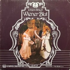 Johann Strauss Wiener Blut LP Klasik Plak